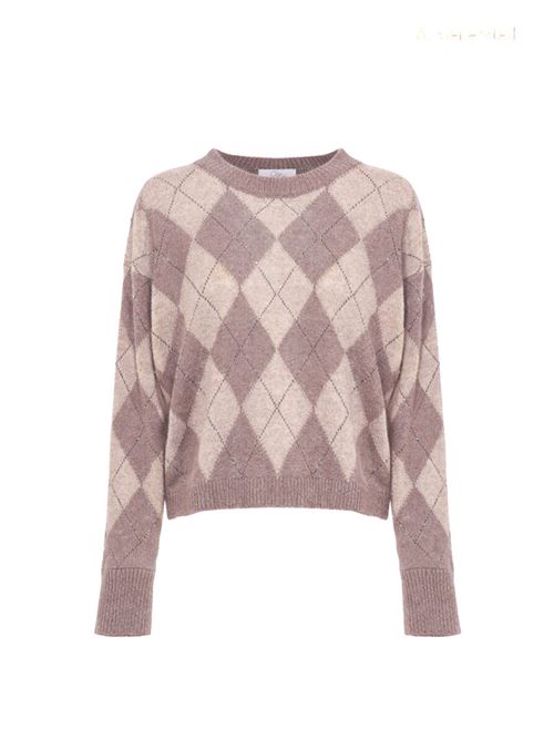 girocollo rombi So Allure | R44037TAUPE